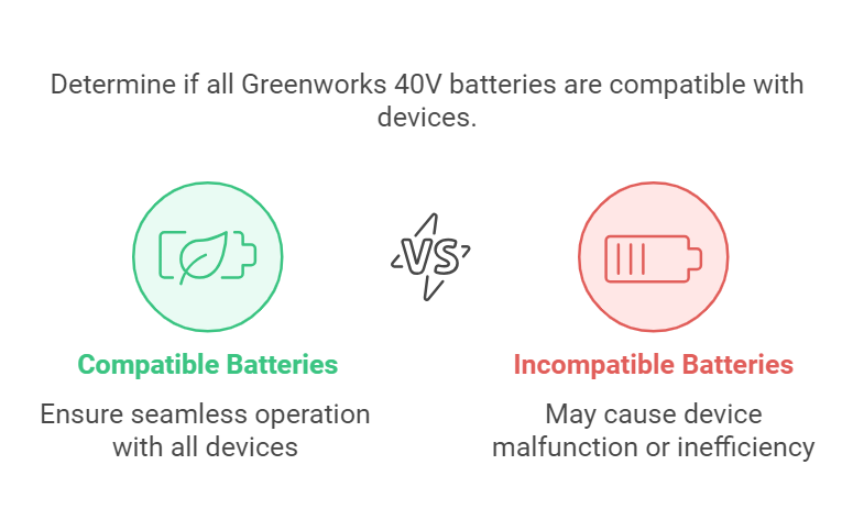 Are All Greenworks 40V Batteries Compatible?